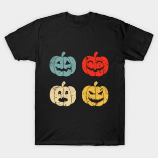 Vintage JackoLantern Carvings T-Shirt